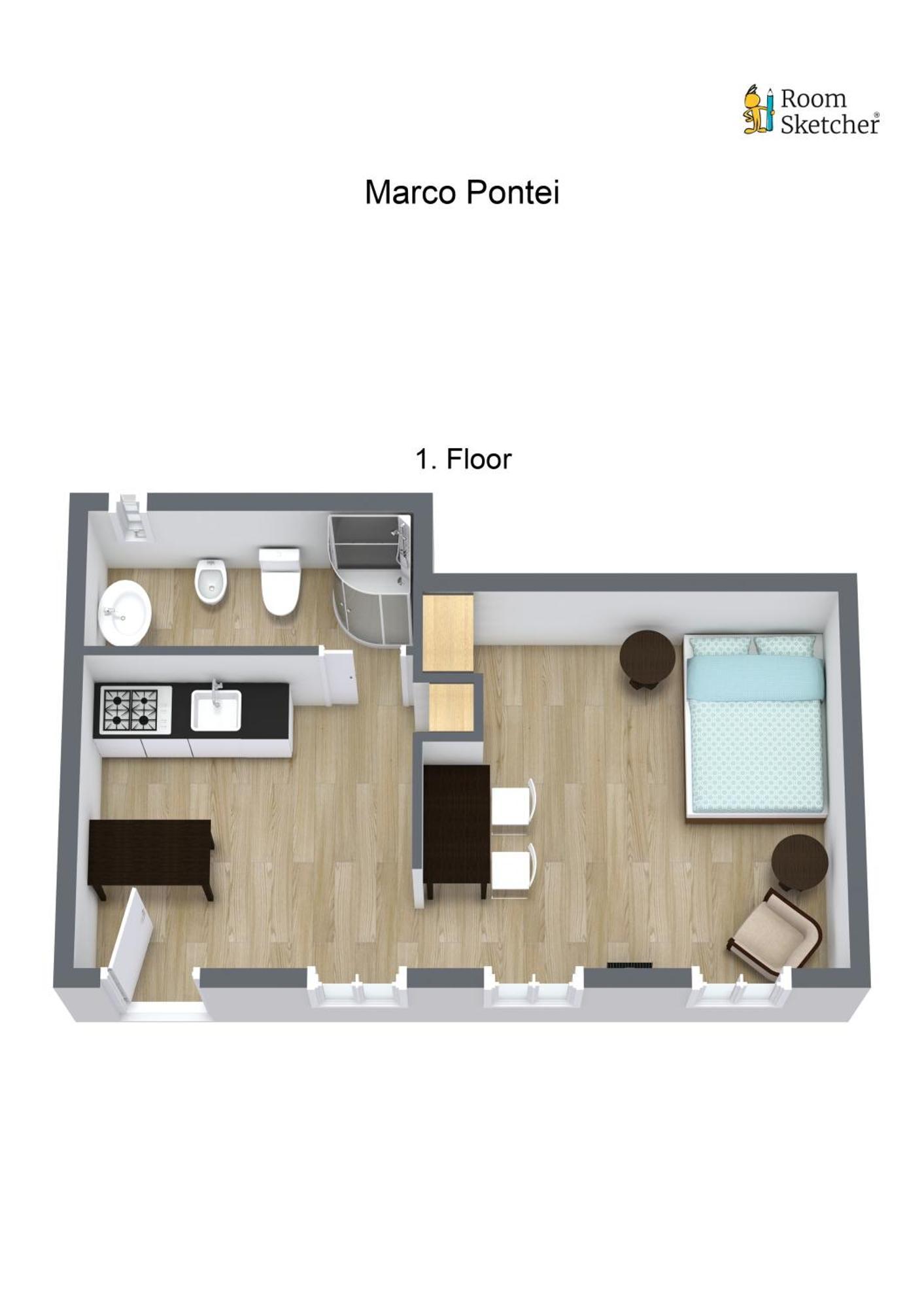 Apartment Ca' Pontei Rialto Wi-fi Fiber Venedig